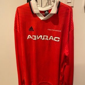 GOSHA RUBCHINSKIY X ADIDAS - JERSEY - RED